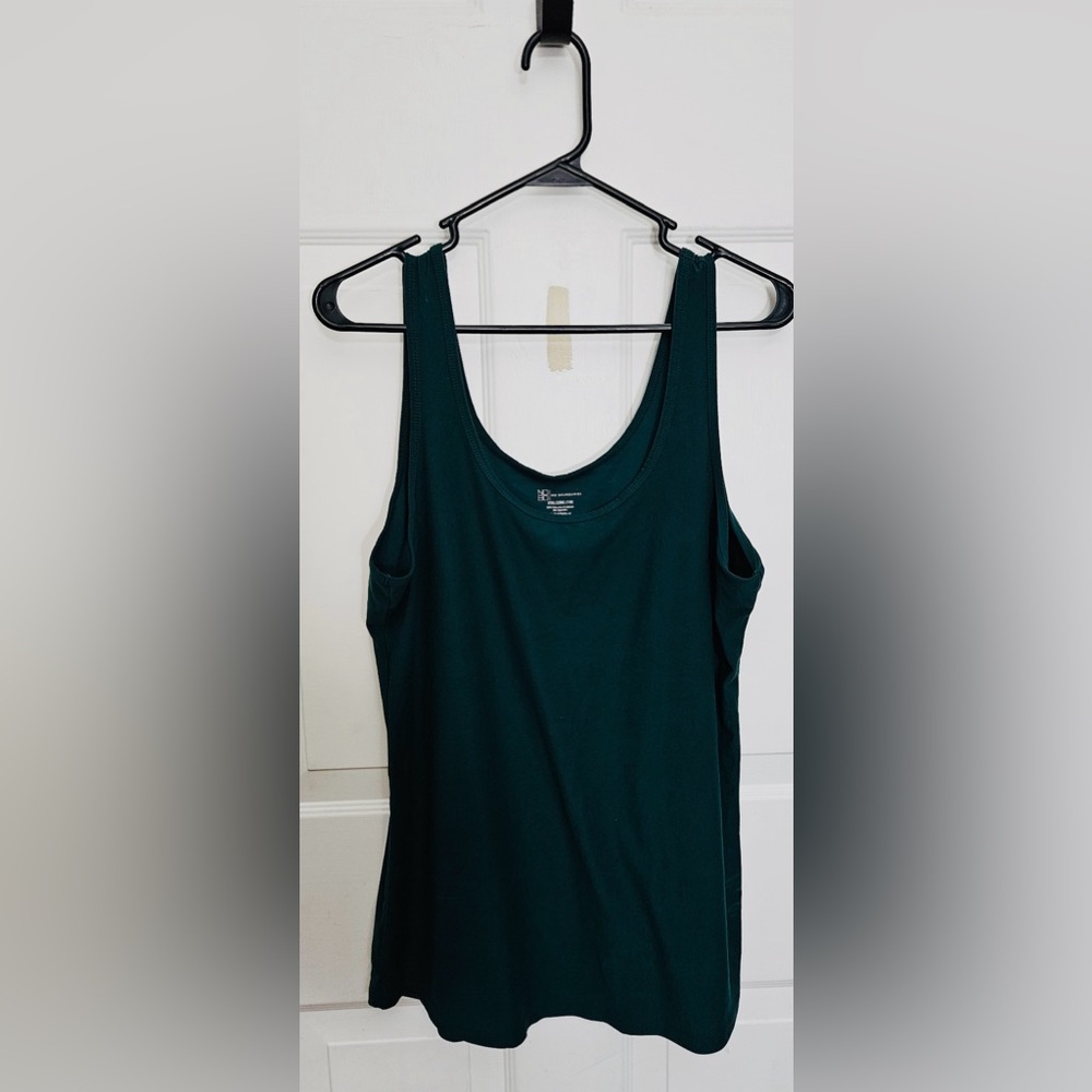 No Boundaries XXL Sleeveless Dark Teal Sleeveless Tank